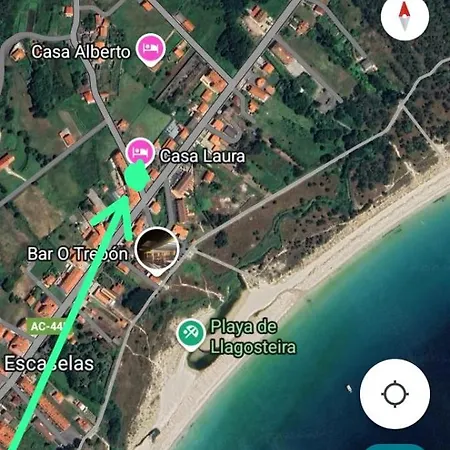 Playa Langosteira - Con Terraza Y Barbacoa *
